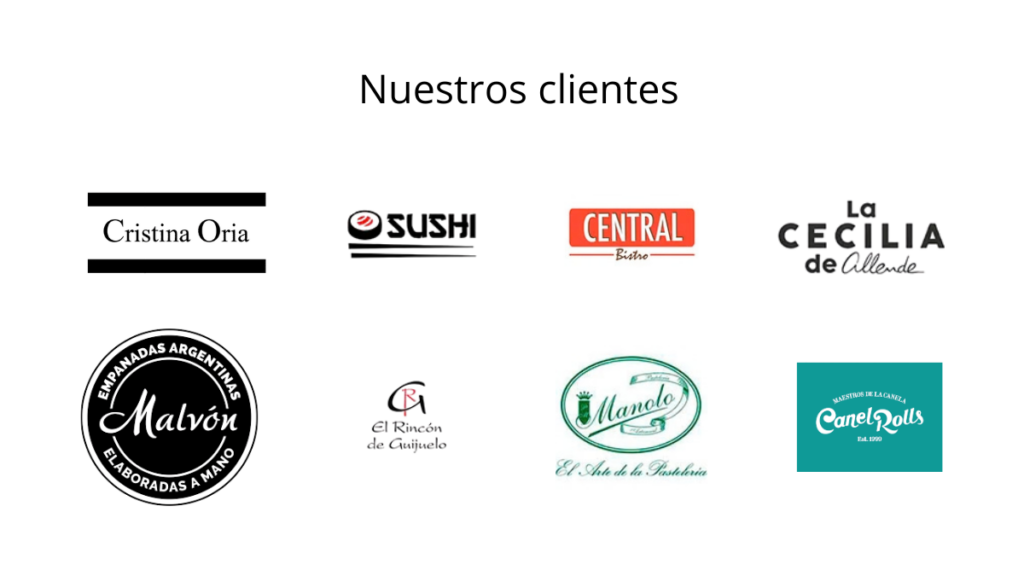logos de restaurantes clientes que utilizan nuestro software TPV para hostelería