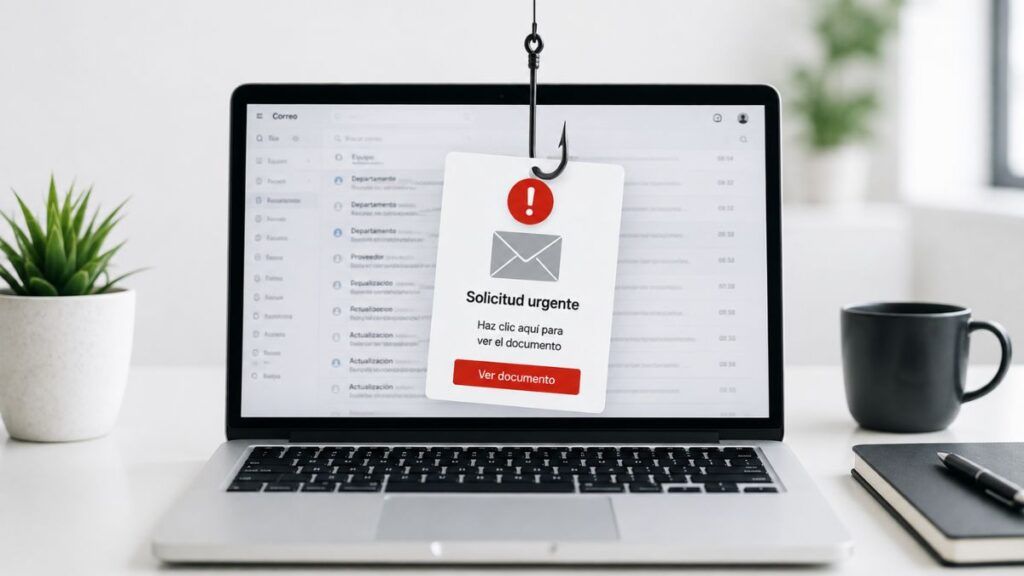 Test de phishing para empresas para detectar correos fraudulentos