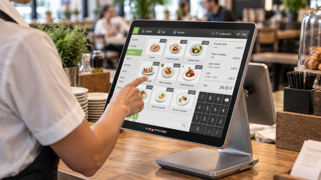 Analítica en tiempo real en hostelería con terminal HIOPOS